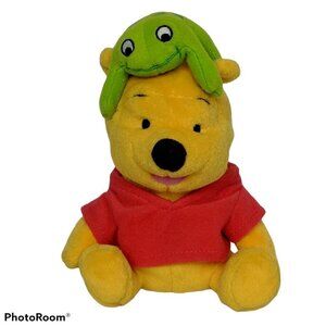 Disney Winnie The Pooh Fisher Price Frog Plush 7 Inch